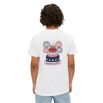 Comfort Colors SS T-Shirt *Pocket* - America's 250th Birthday