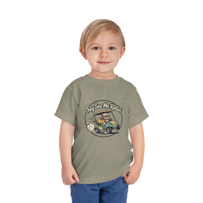 Toddler Tee - They See Me Rollin'