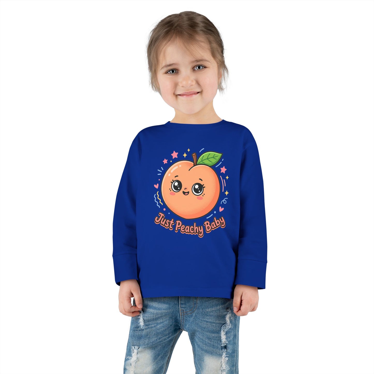 Toddler Long Sleeve Tee - Just Peachy Baby