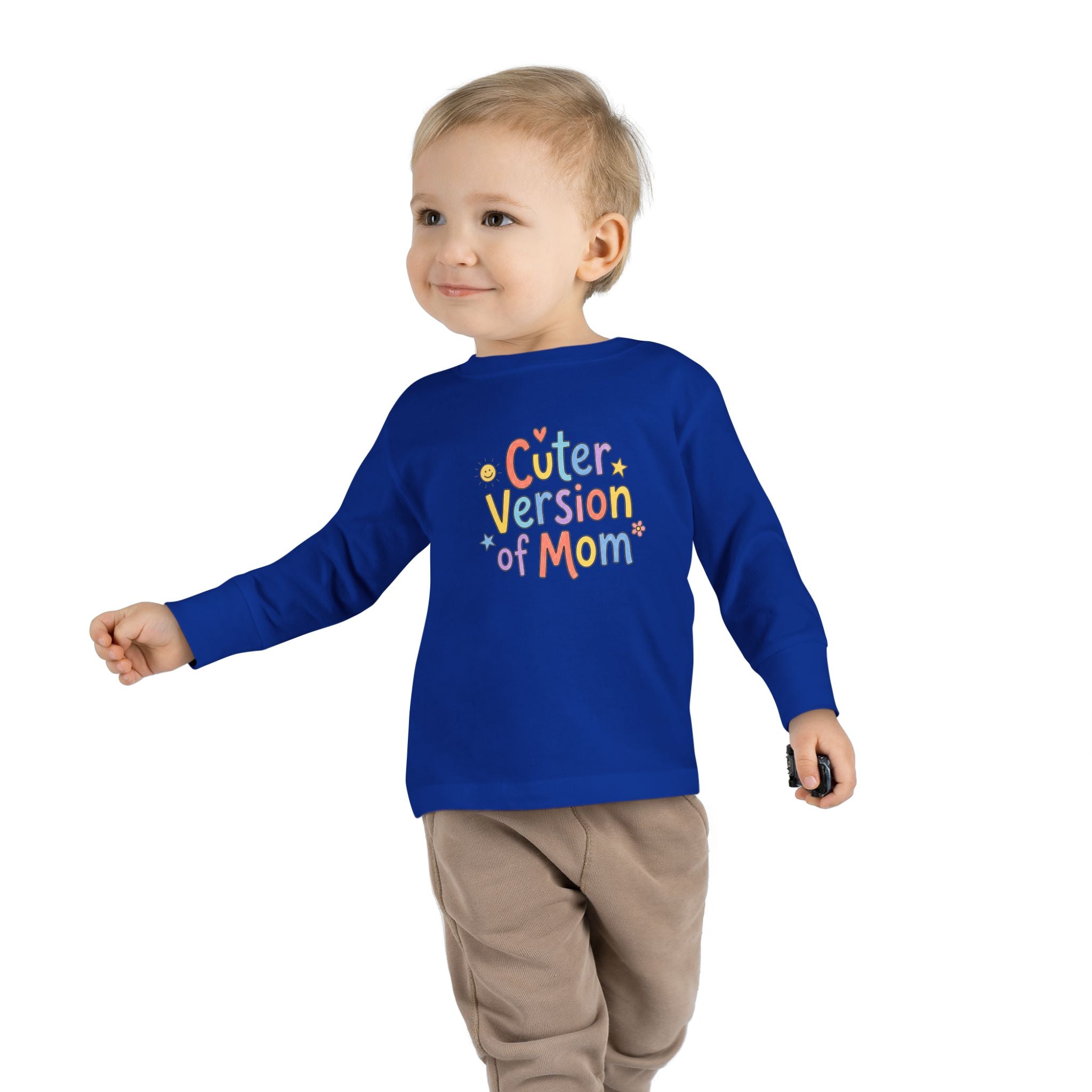 Toddler Long Sleeve Tee — Cuter Version of Mom