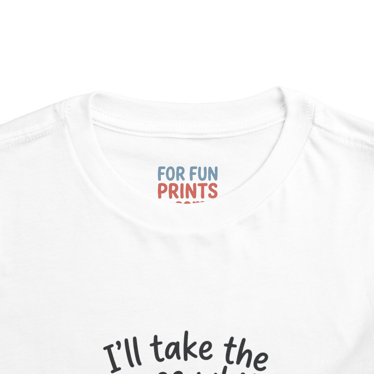 Toddler Tee - I'll Take the House White