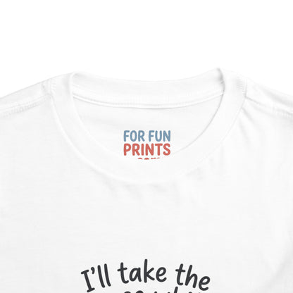 Toddler Tee - I'll Take the House White