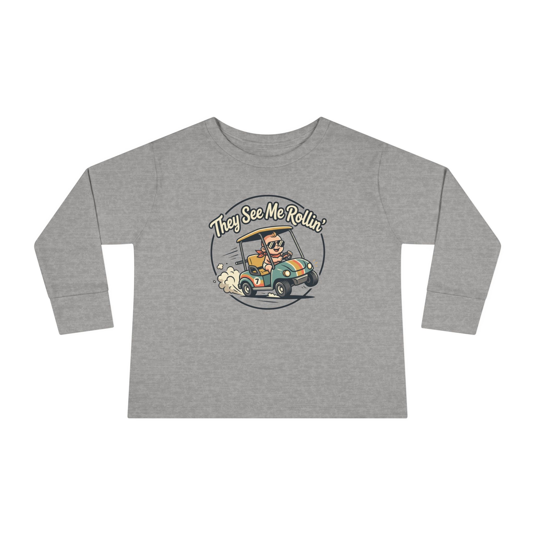 Toddler Tee — They See Me Rollin