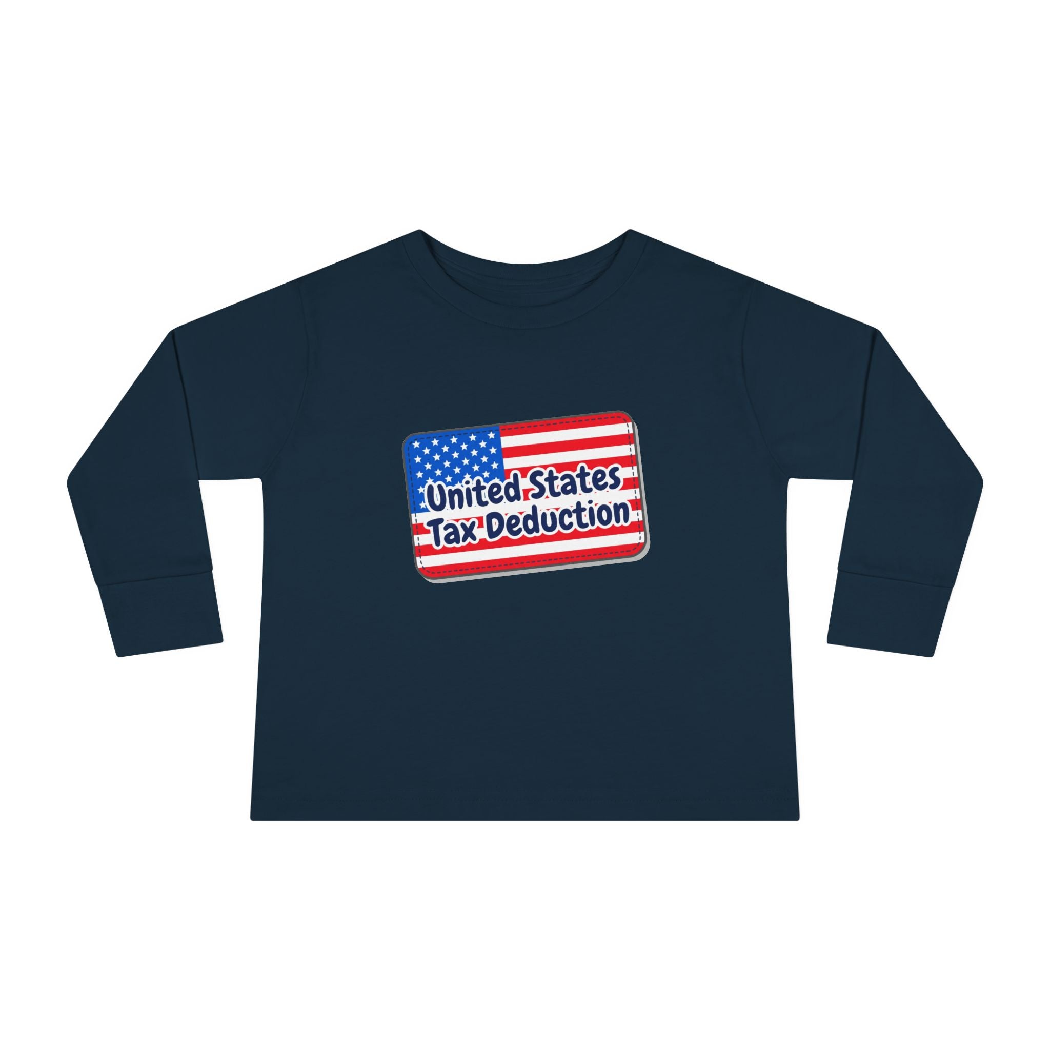 Toddler Long Sleeve Tee - United States Tax Deduction