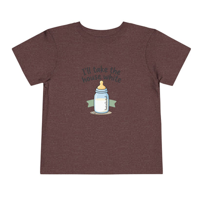 Toddler Tee - I'll Take the House White