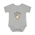 Infant Bodysuit — "One Silly Goose" Cute Baby Onesie, Funny Animal Newborn Gift
