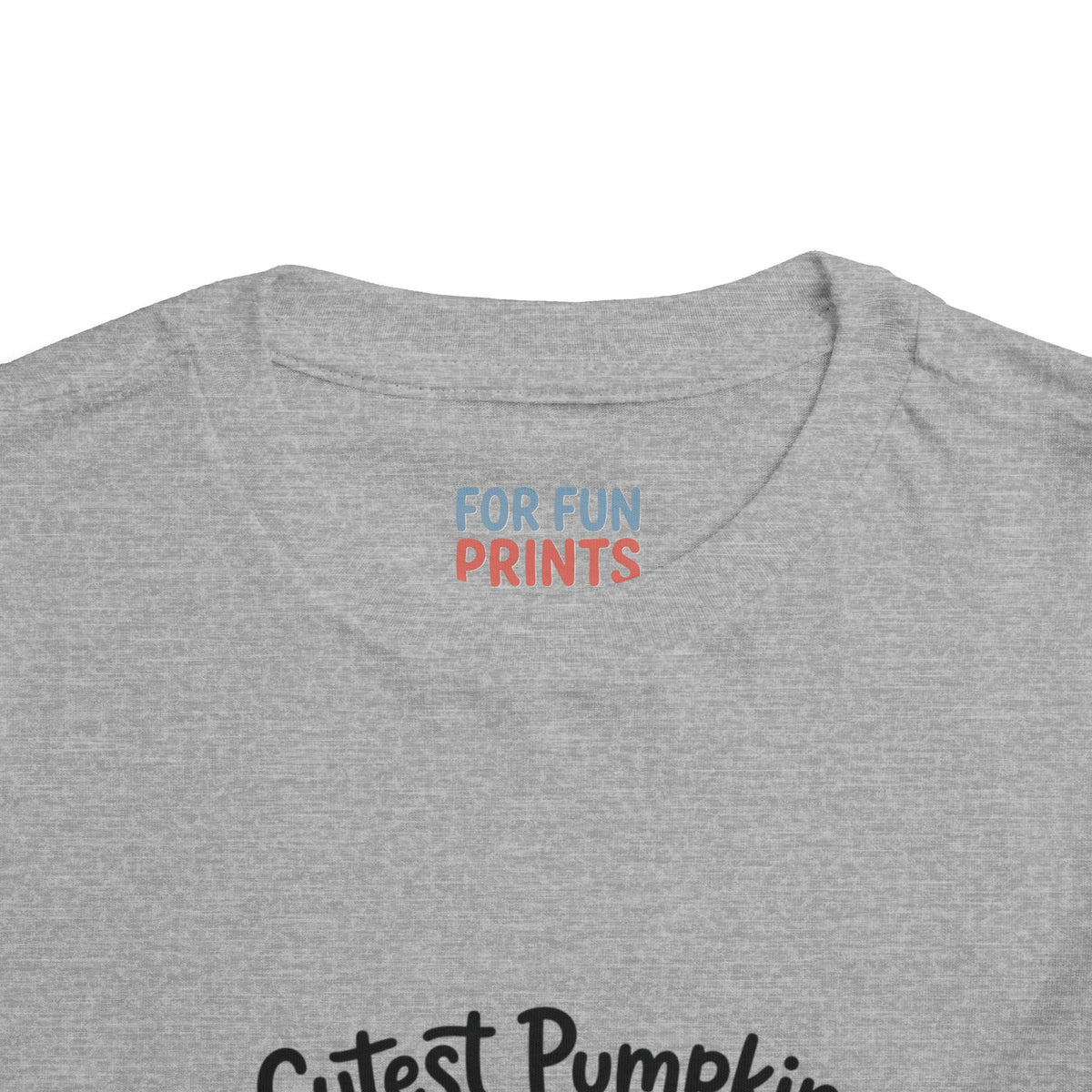 Toddler Short Sleeve Tee - Cutest Pumpkin in the Patch