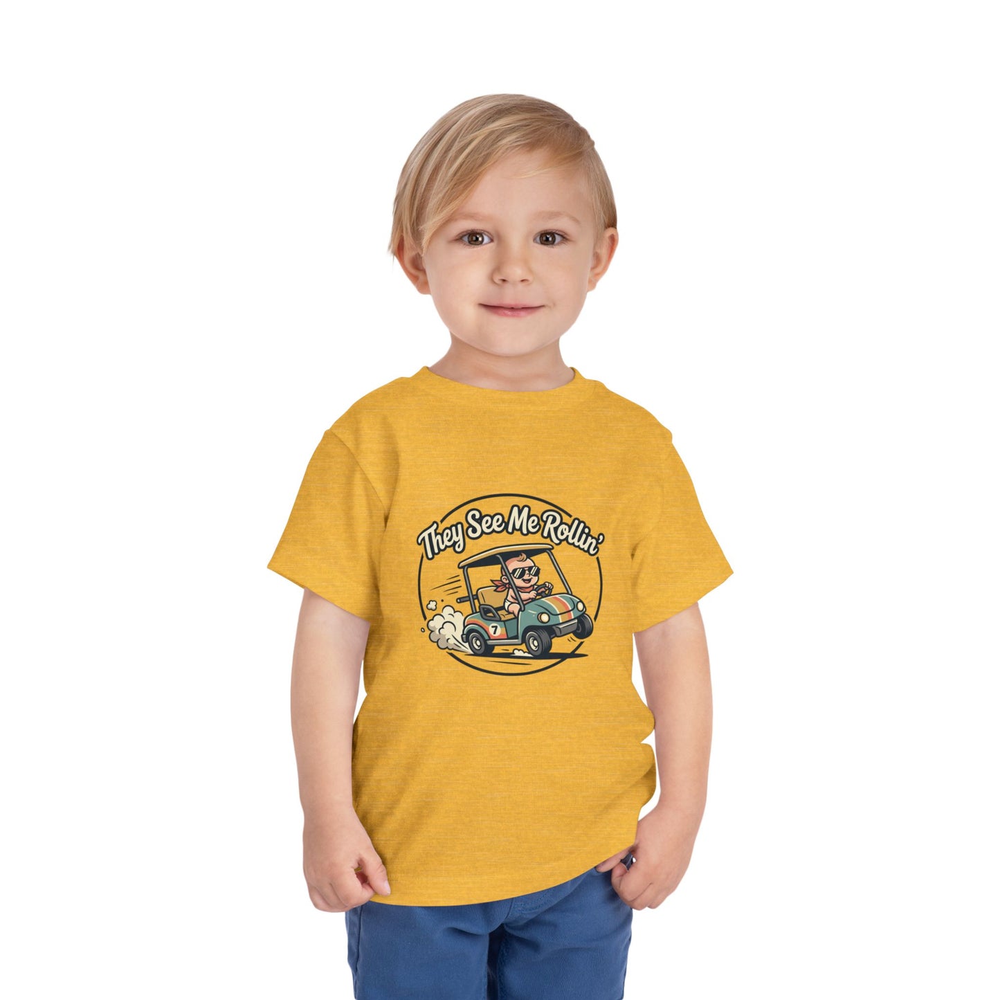Toddler Tee - They See Me Rollin'