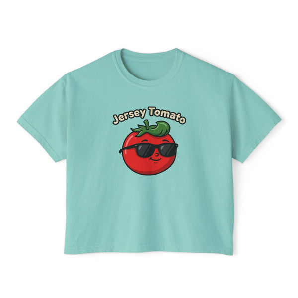 Women's SS Boxy Tee - Jersey Tomato