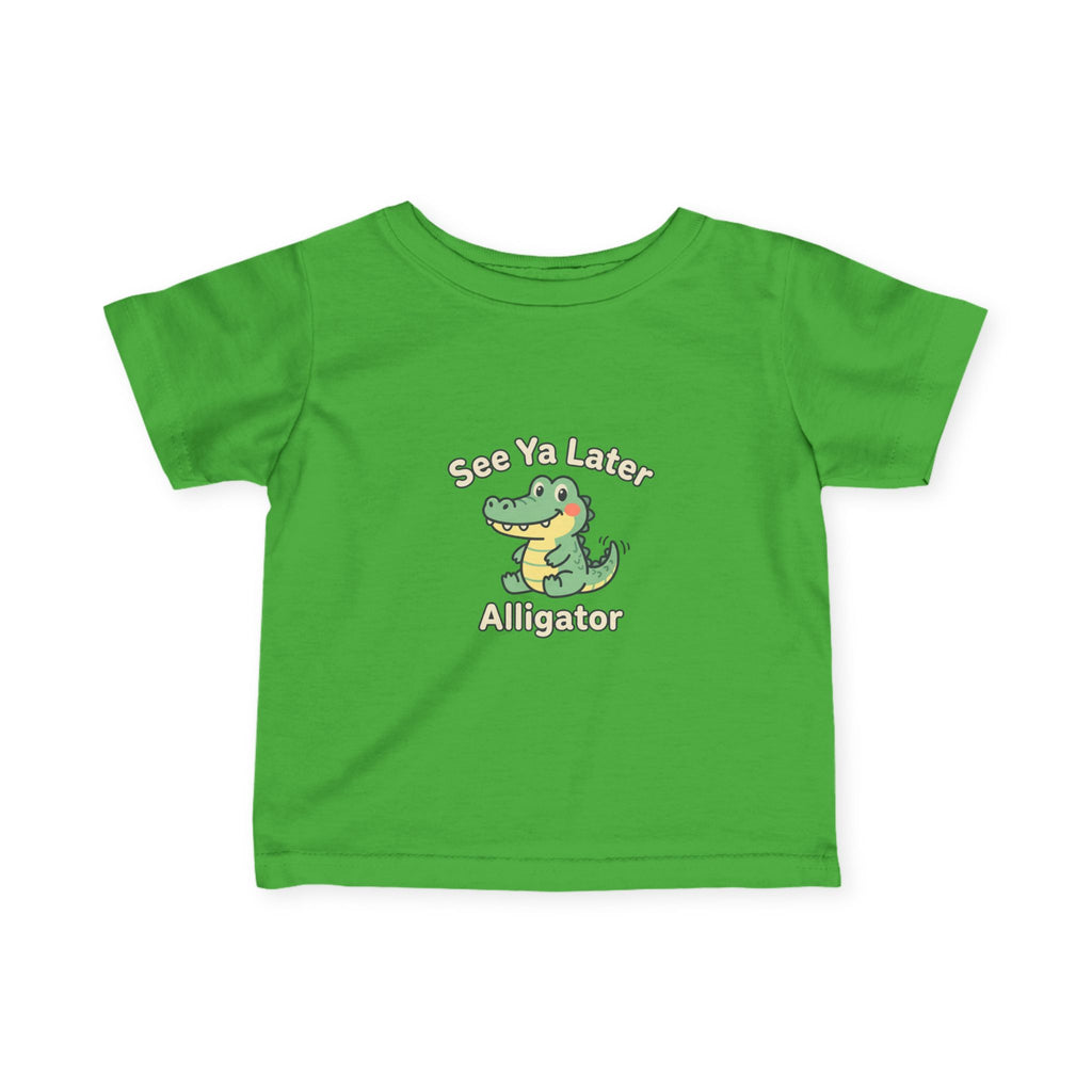 See Ya Later Alligator Infant Fine Jersey Tee