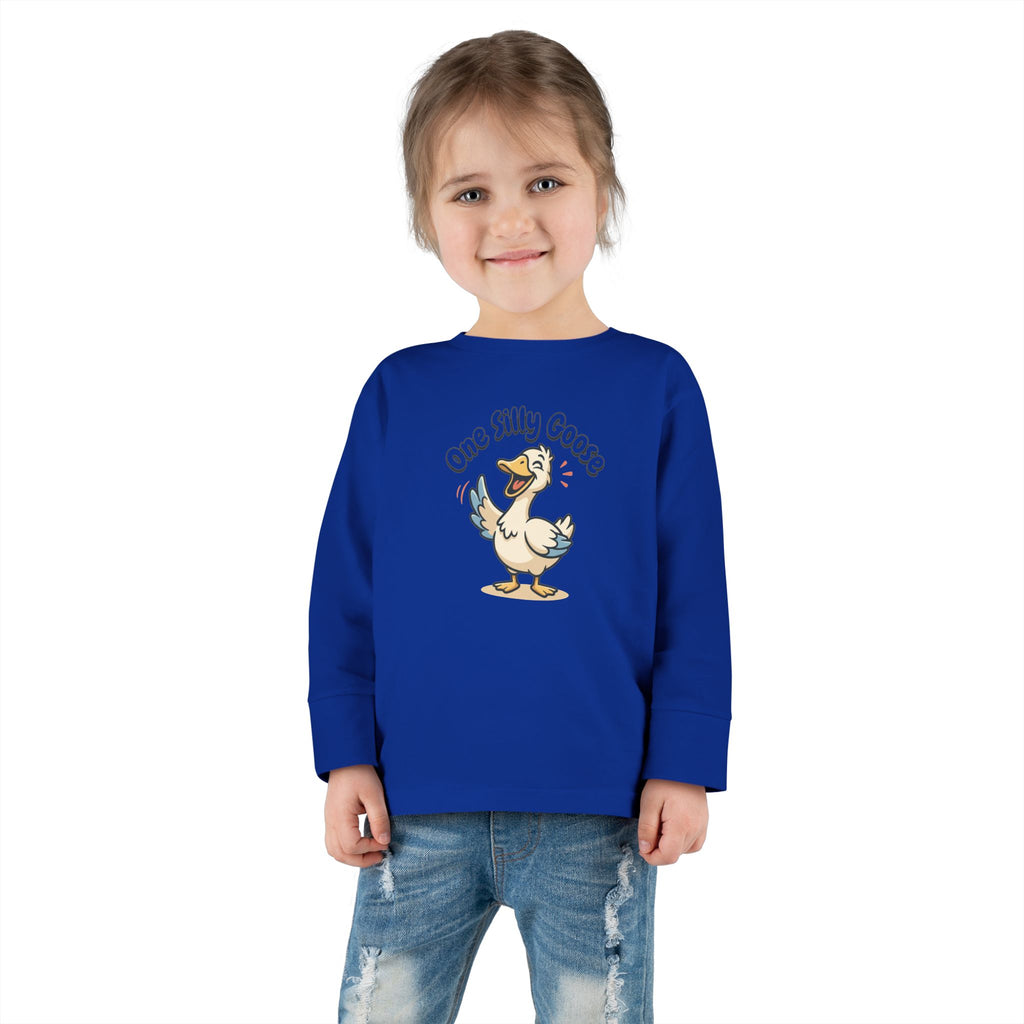 Toddler Long Sleeve Tee — One Silly Goose