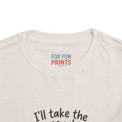 Toddler Tee - I'll Take the House White