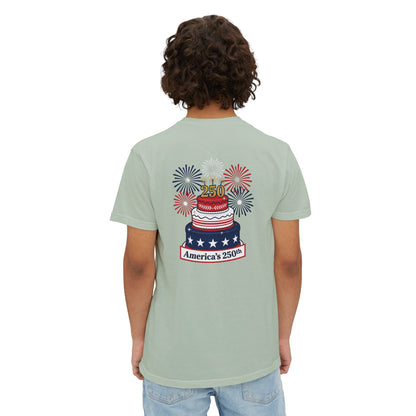 Comfort Colors SS T-Shirt *Pocket* - America's 250th Birthday