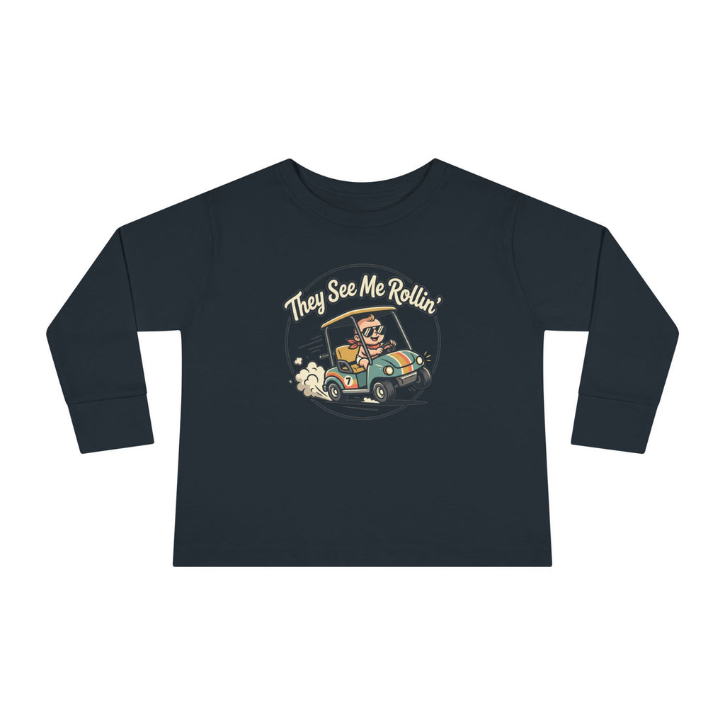 Toddler Tee — They See Me Rollin