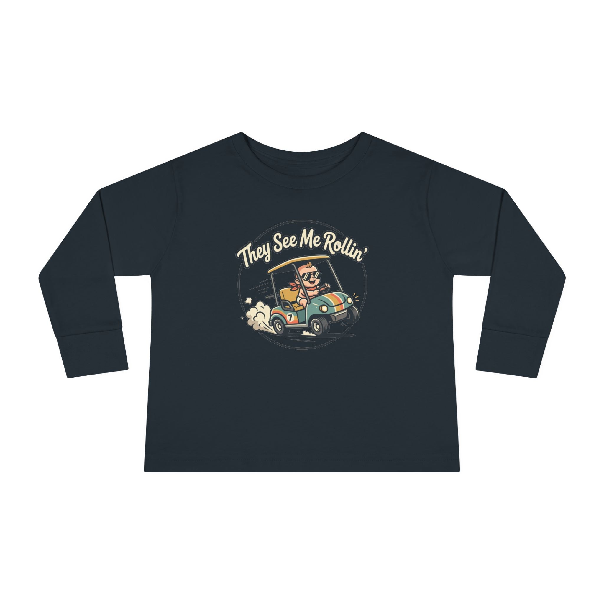 Toddler Tee — They See Me Rollin