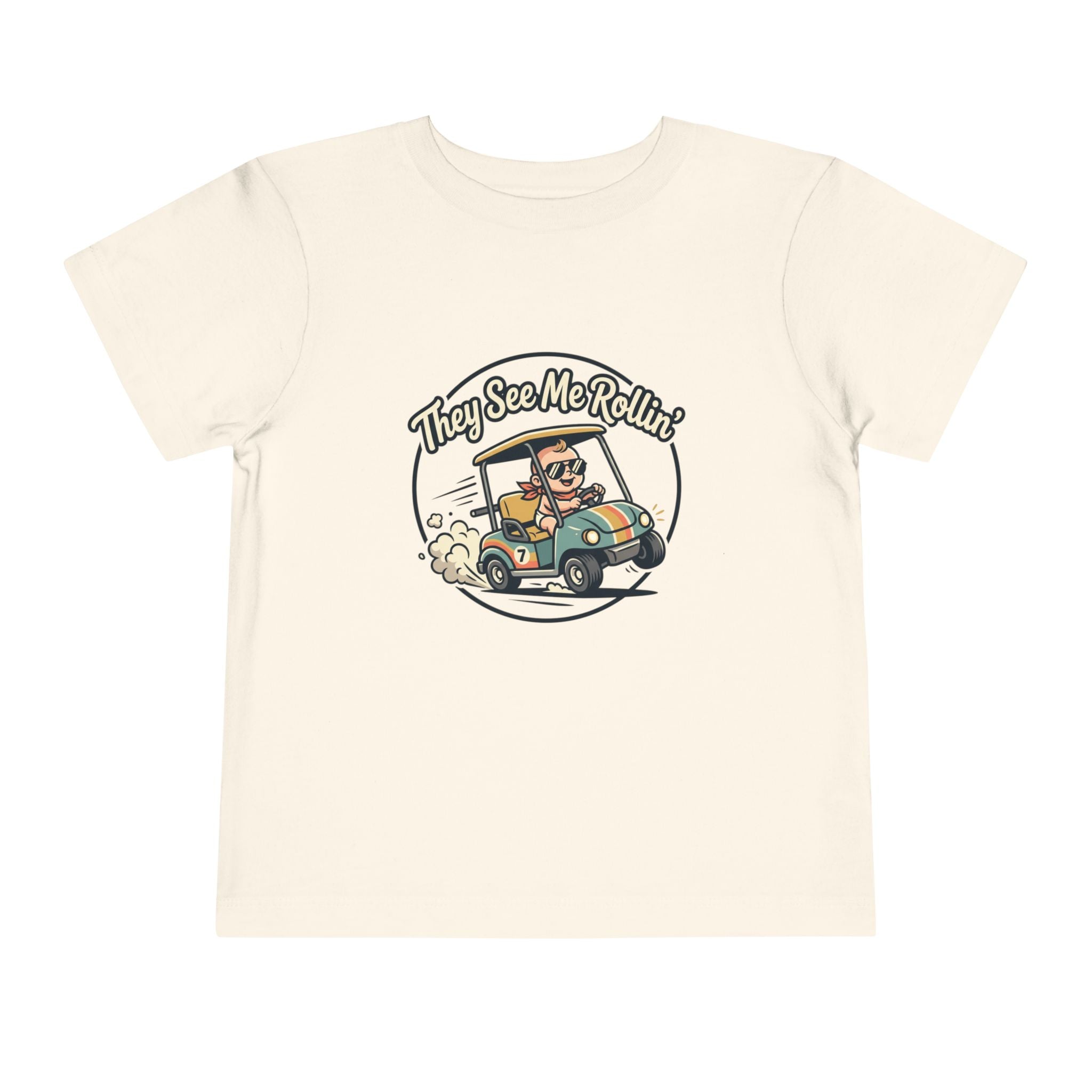 Toddler Tee - They See Me Rollin'