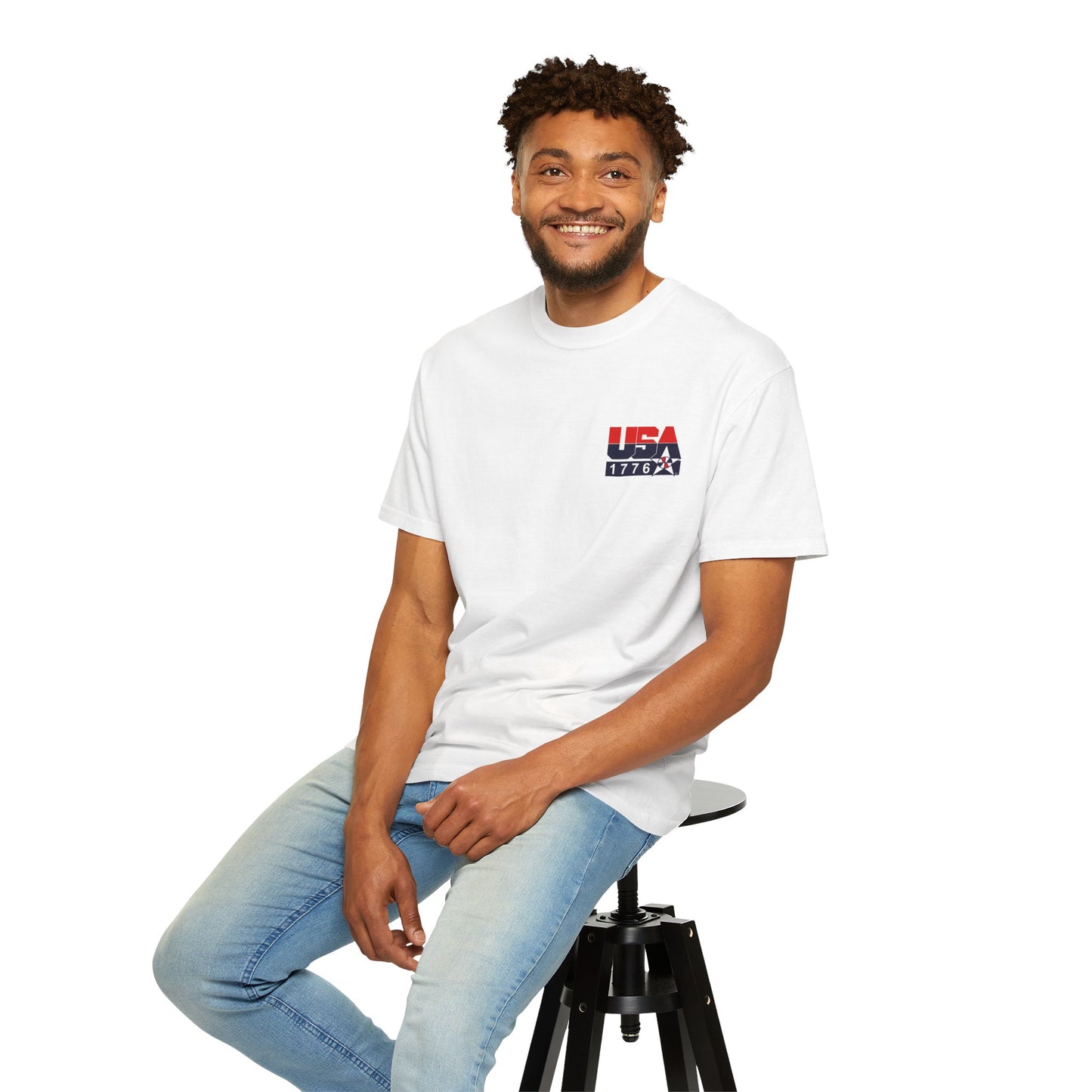 Comfort Colors SS T-Shirt *No Pocket* - Retro USA Dream Team