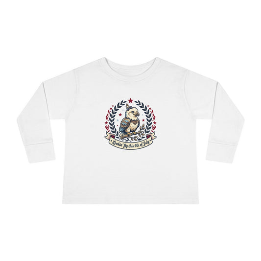 Toddler Long Sleeve Tee — Lookin' Fly This 4th of July