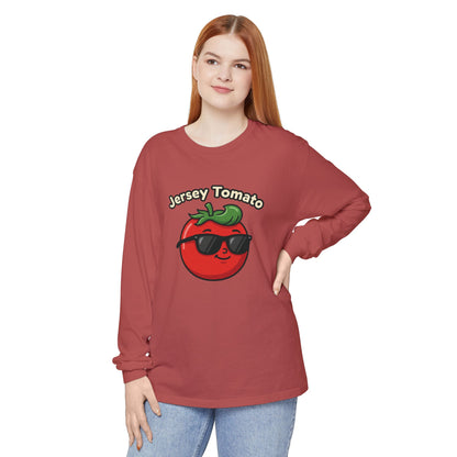 Comfort Colors LS T-Shirt *No Pocket* - Jersey Tomato