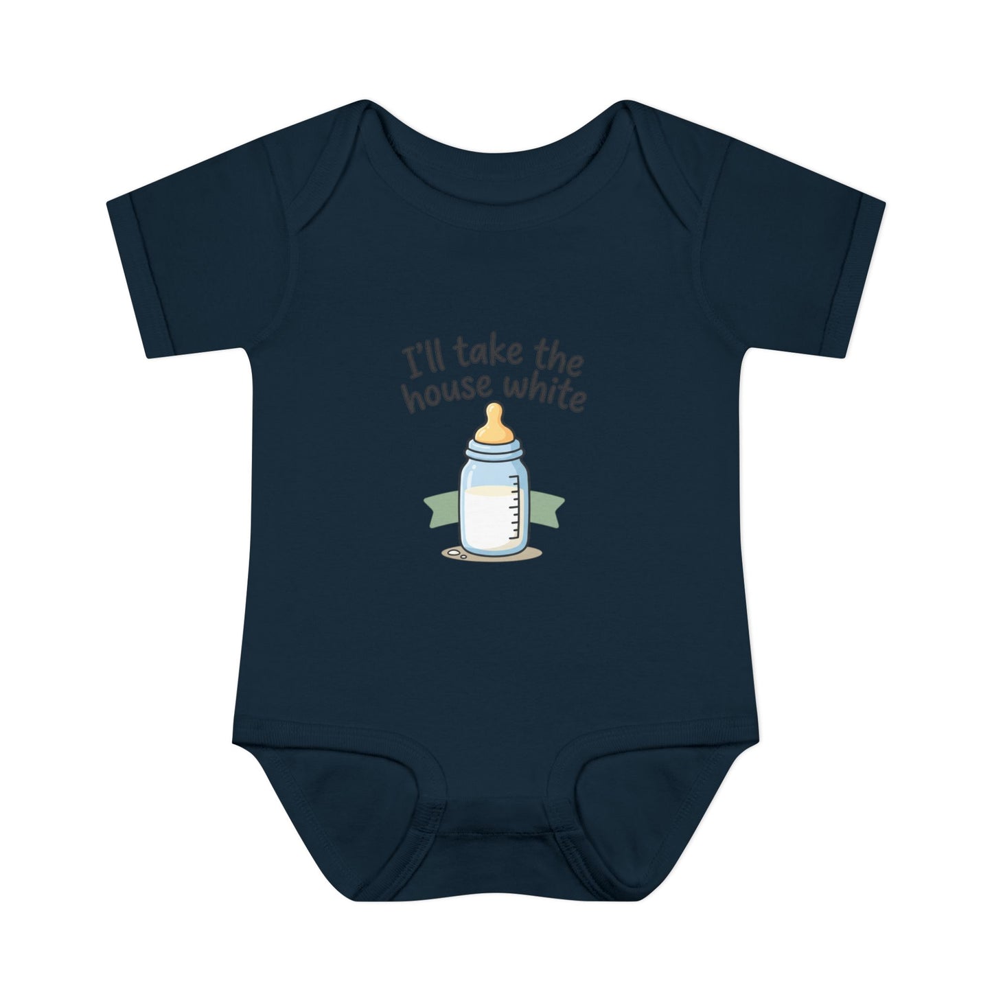 Infant Onesie - I'll Take the House White
