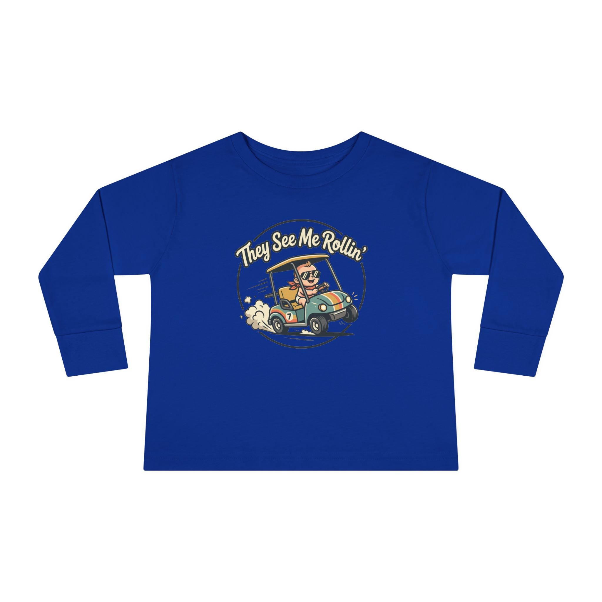 Toddler Tee — They See Me Rollin
