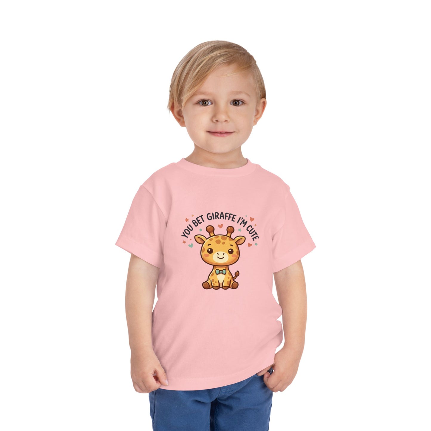 Toddler Tee – You Bet Giraffe I'm Cute