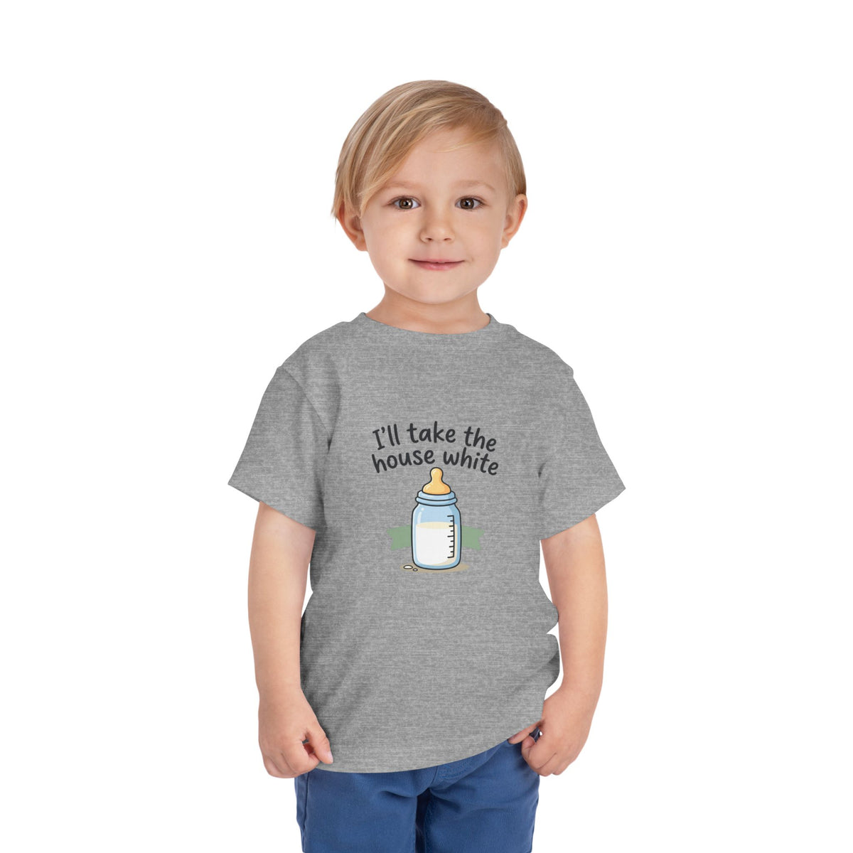 Toddler Tee - I'll Take the House White