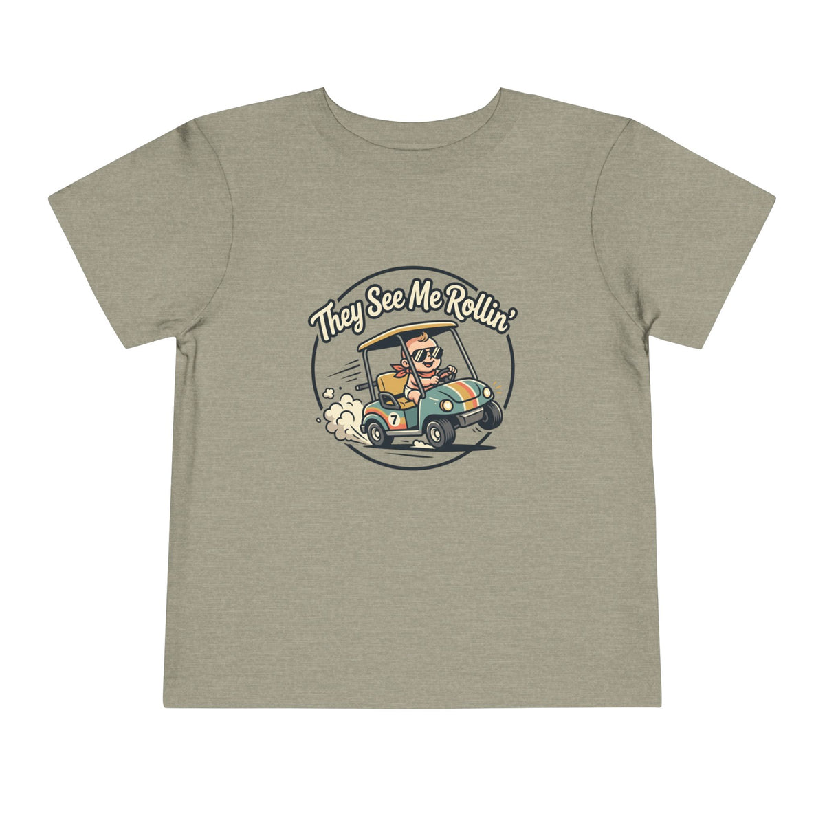 Toddler Tee - They See Me Rollin'