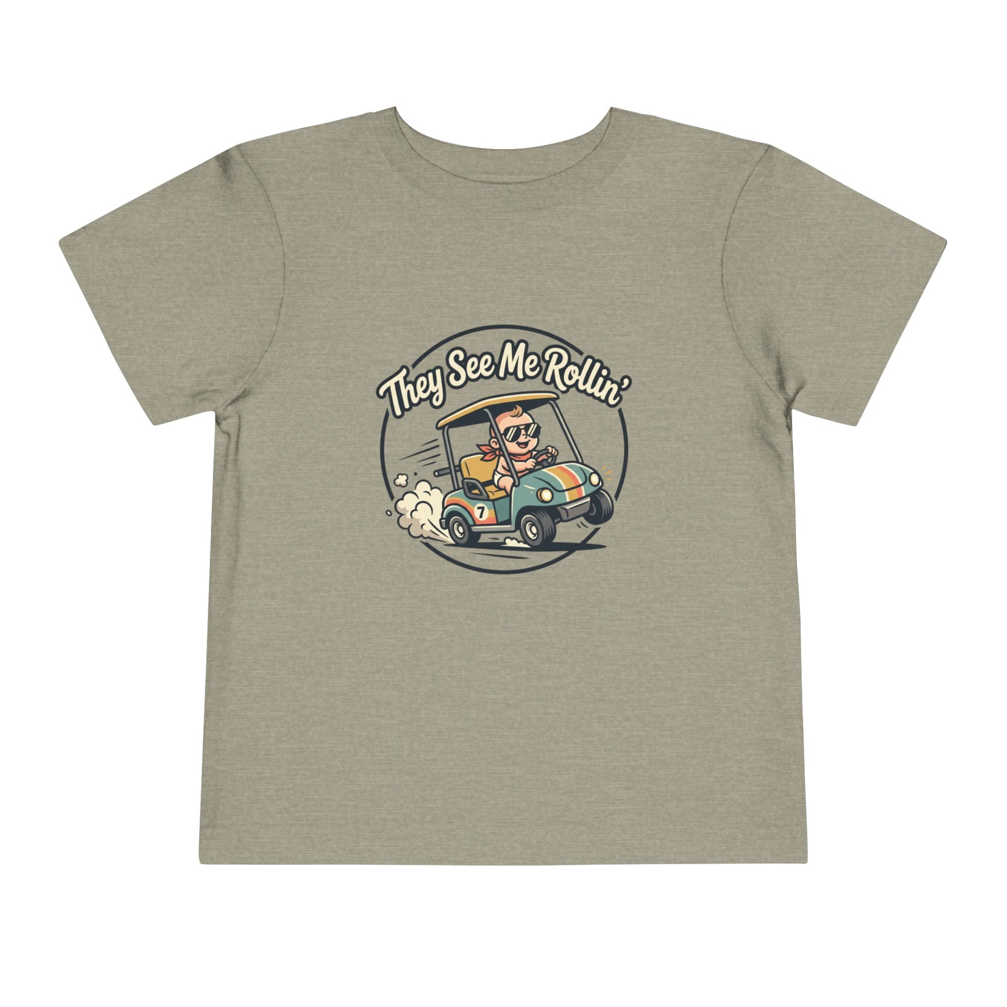 Toddler Tee - They See Me Rollin'