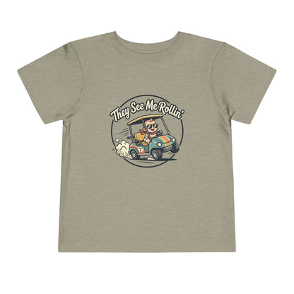 Toddler Tee - They See Me Rollin'