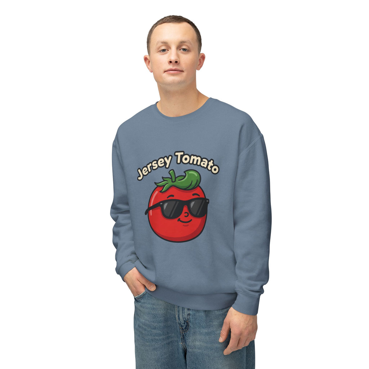 Comfort Colors Crewneck Sweatshirt - Jersey Tomato