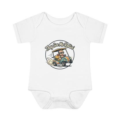 Infant Onesie - They See Me Rollin'