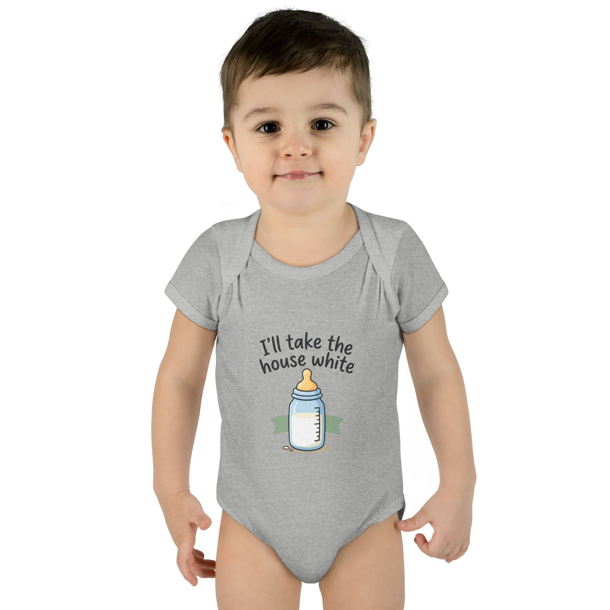 Infant Onesie - I'll Take the House White