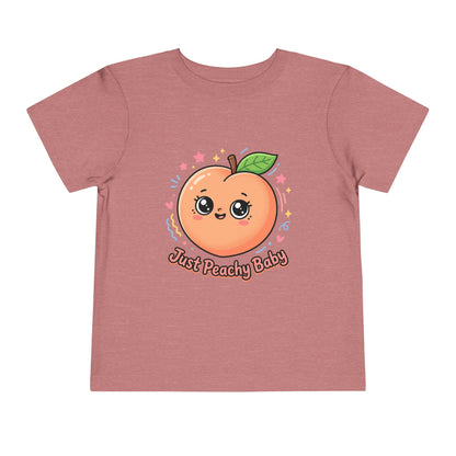 Toddler Short Sleeve Tee - Just Peachy Baby