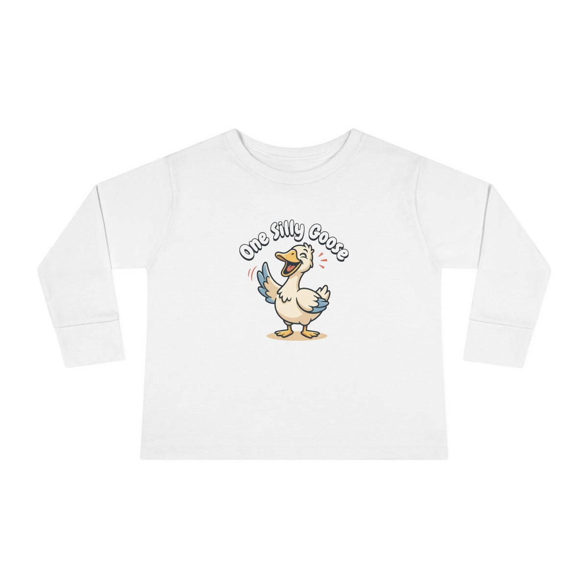 Toddler Long Sleeve Tee — One Silly Goose