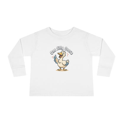 Toddler Long Sleeve Tee — One Silly Goose