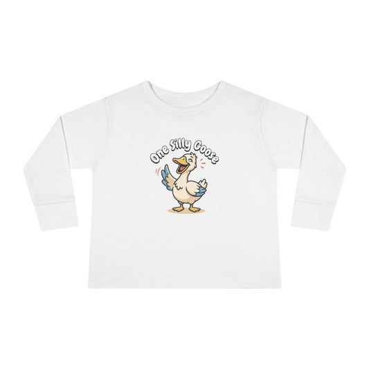 Toddler Long Sleeve Tee — One Silly Goose