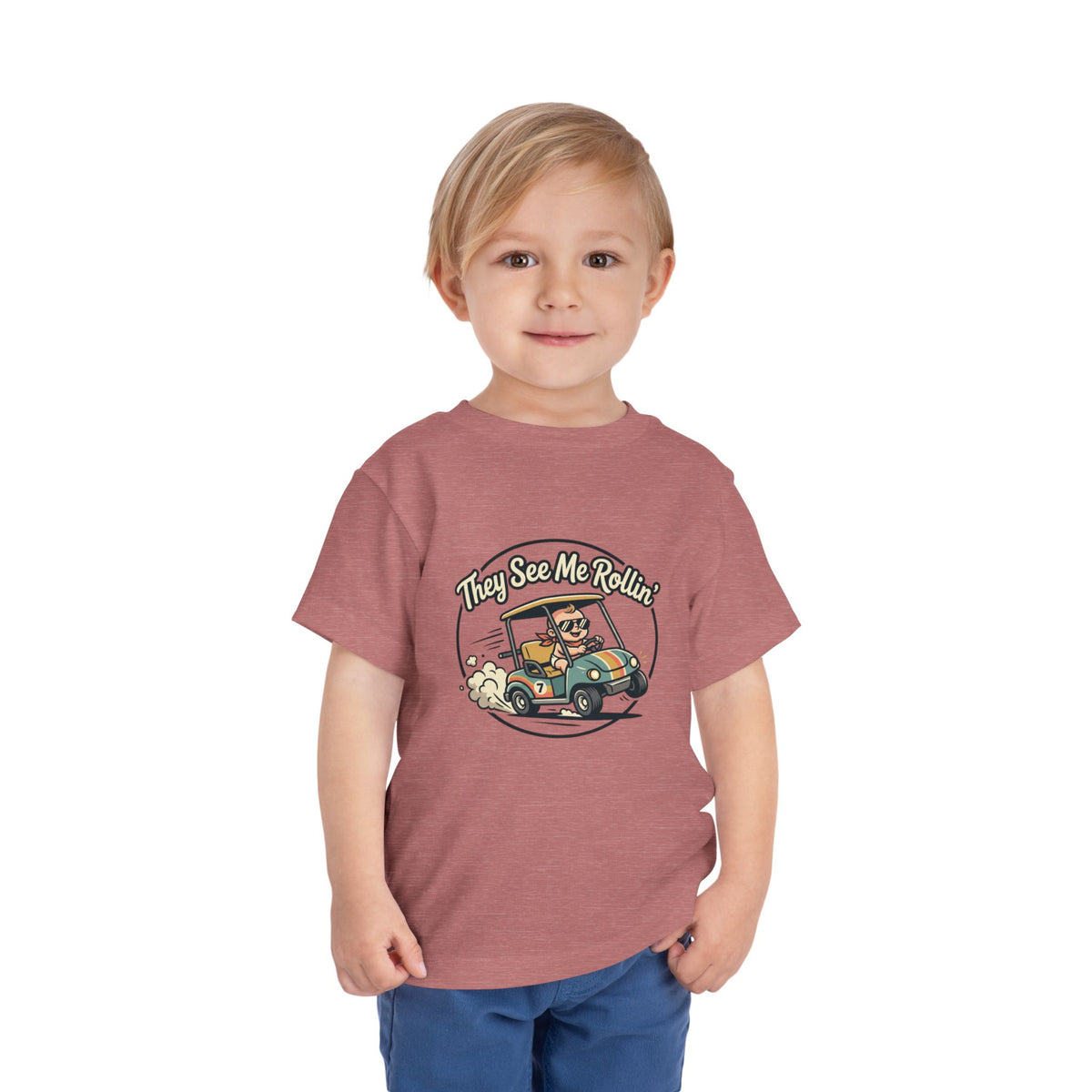 Toddler Tee - They See Me Rollin'