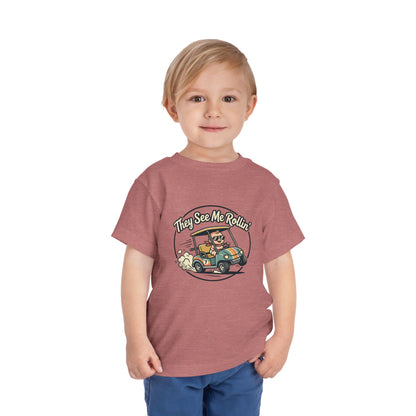 Toddler Tee - They See Me Rollin'