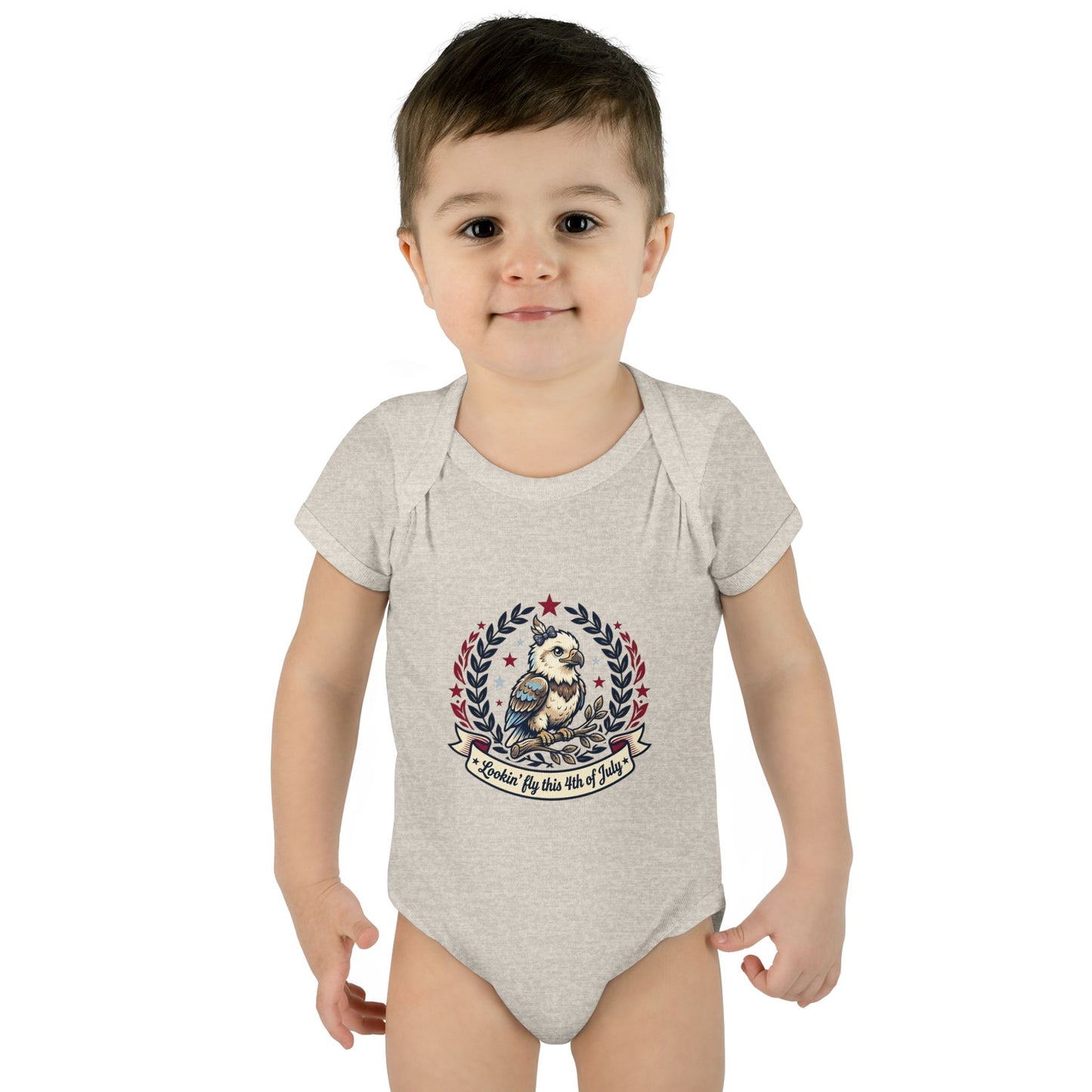 Infant Onesie - Lookin' Fly This 4th of July