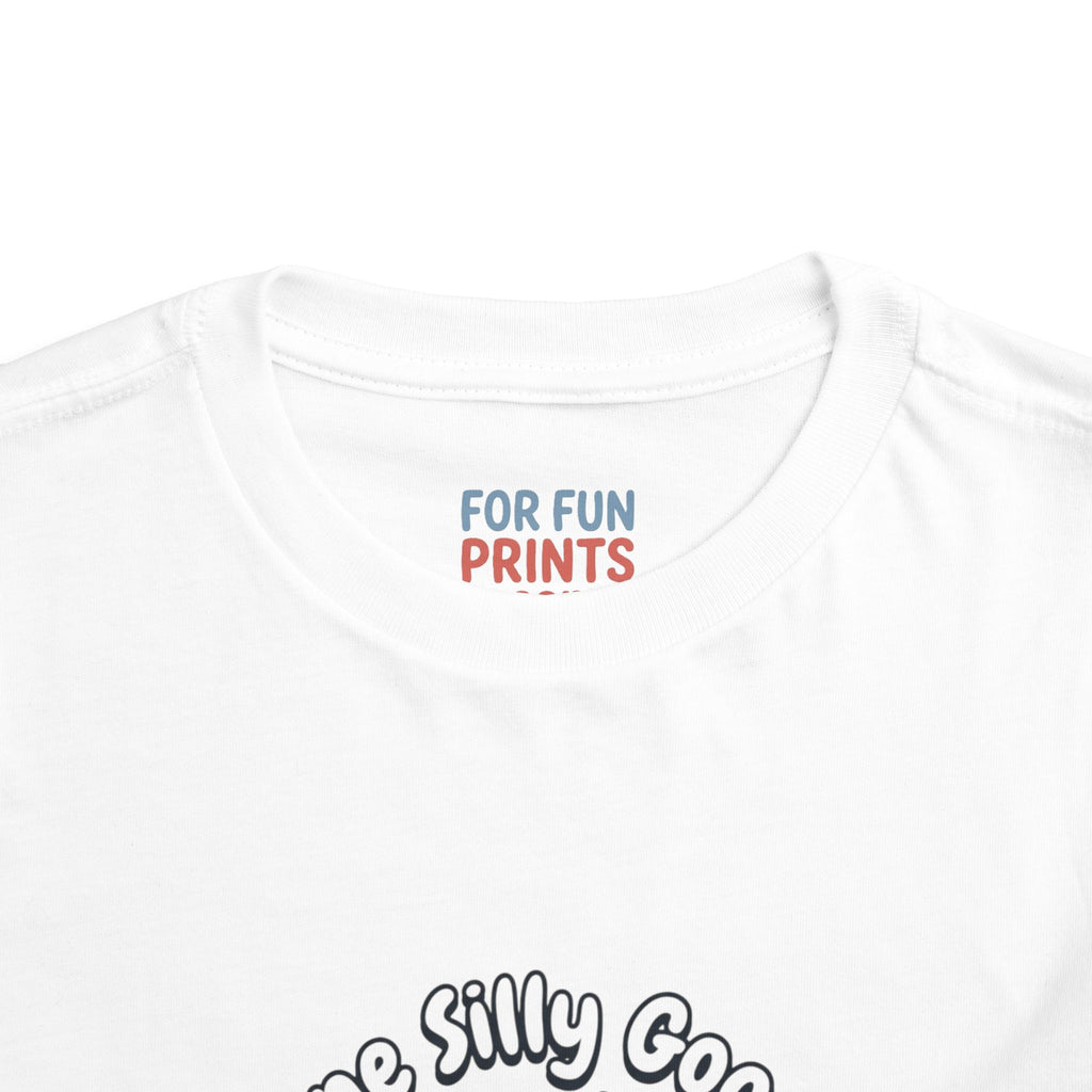 One Silly Goose Toddler Tee — Cute Cartoon Baby Goose Shirt