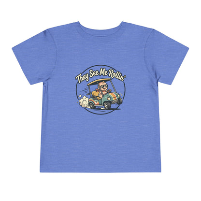 Toddler Tee - They See Me Rollin'
