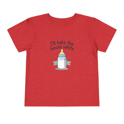 Toddler Tee - I'll Take the House White