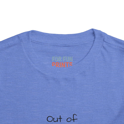 Toddler Short Sleeve Tee - Out of Mom's Place, Got my Own Crib