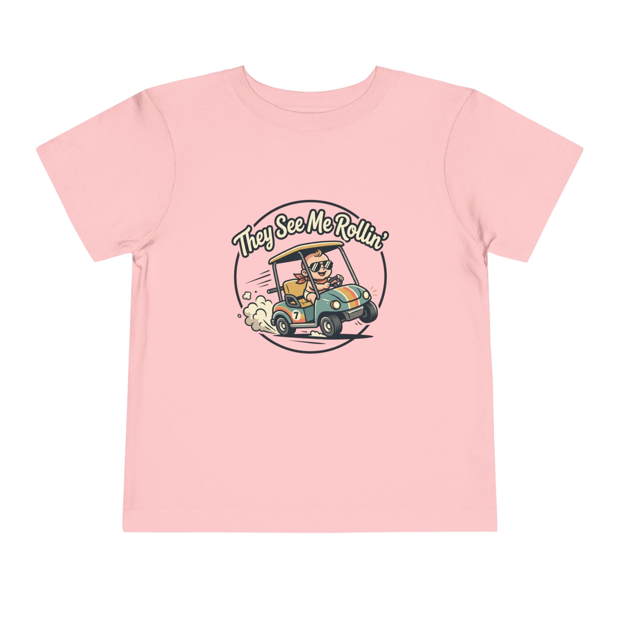 Toddler Tee - They See Me Rollin'