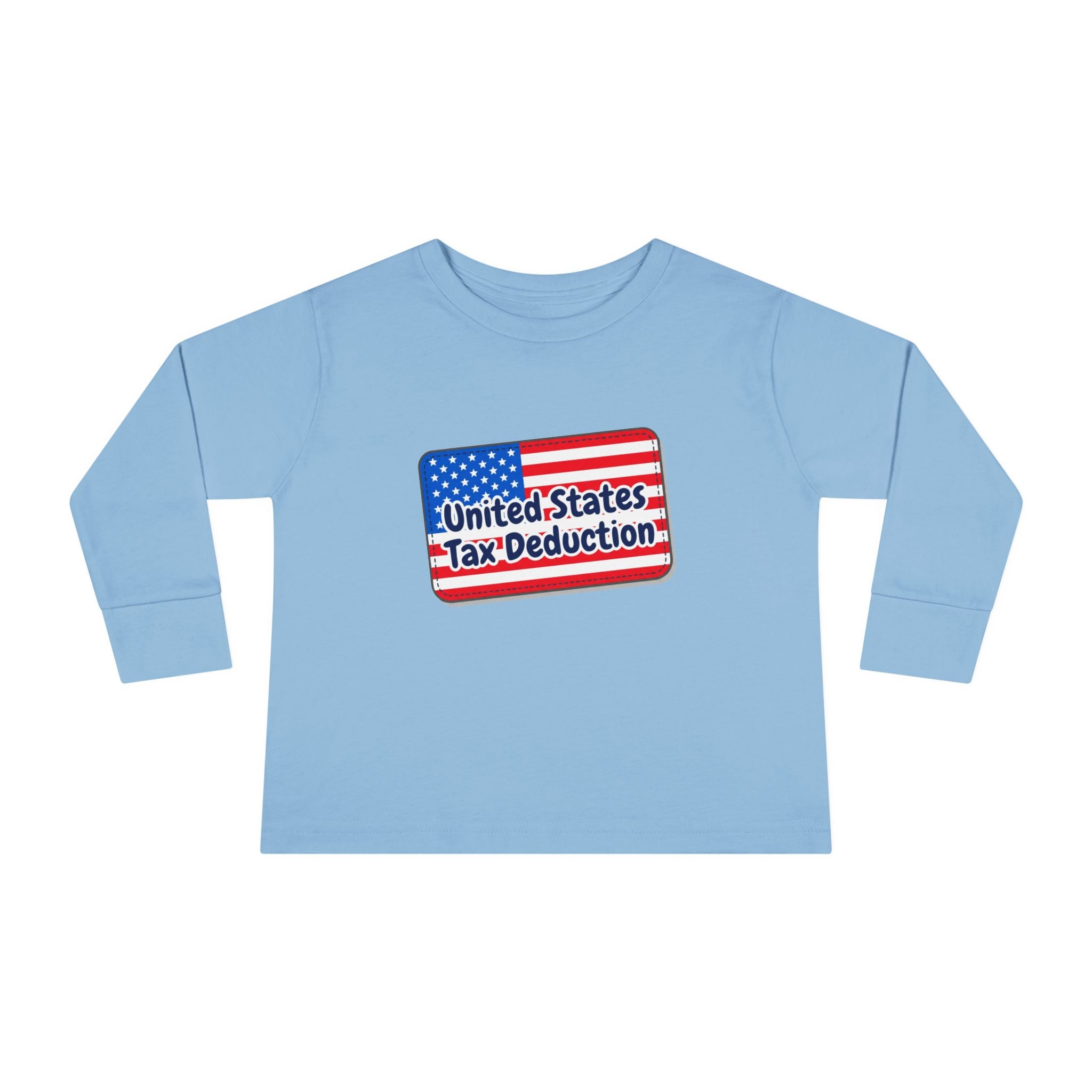 Toddler Long Sleeve Tee - United States Tax Deduction