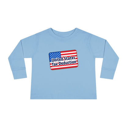 Toddler Long Sleeve Tee - United States Tax Deduction