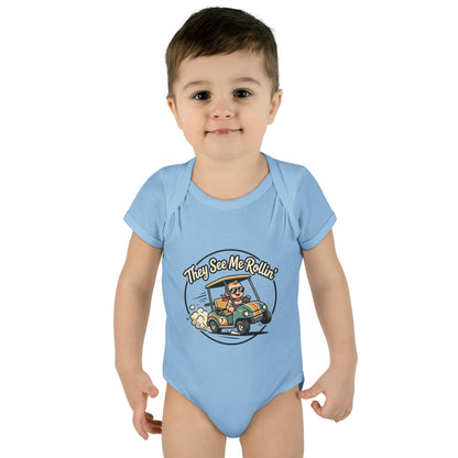 Infant Onesie - They See Me Rollin'