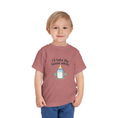 Toddler Tee - I'll Take the House White