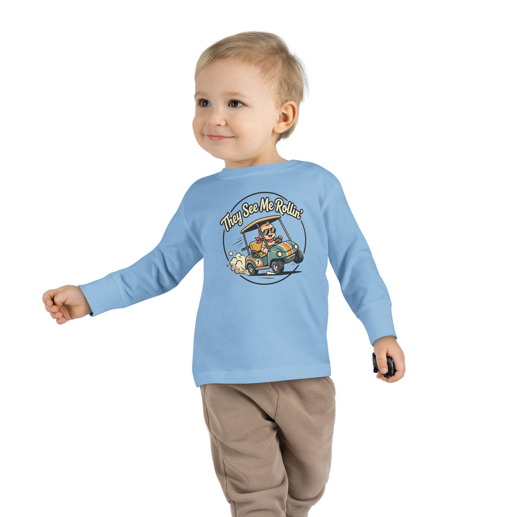Toddler Tee — They See Me Rollin
